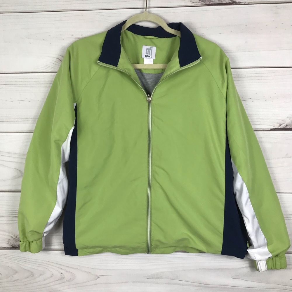 AFI Jacket Lightweight Jersey Lined Pockets womens